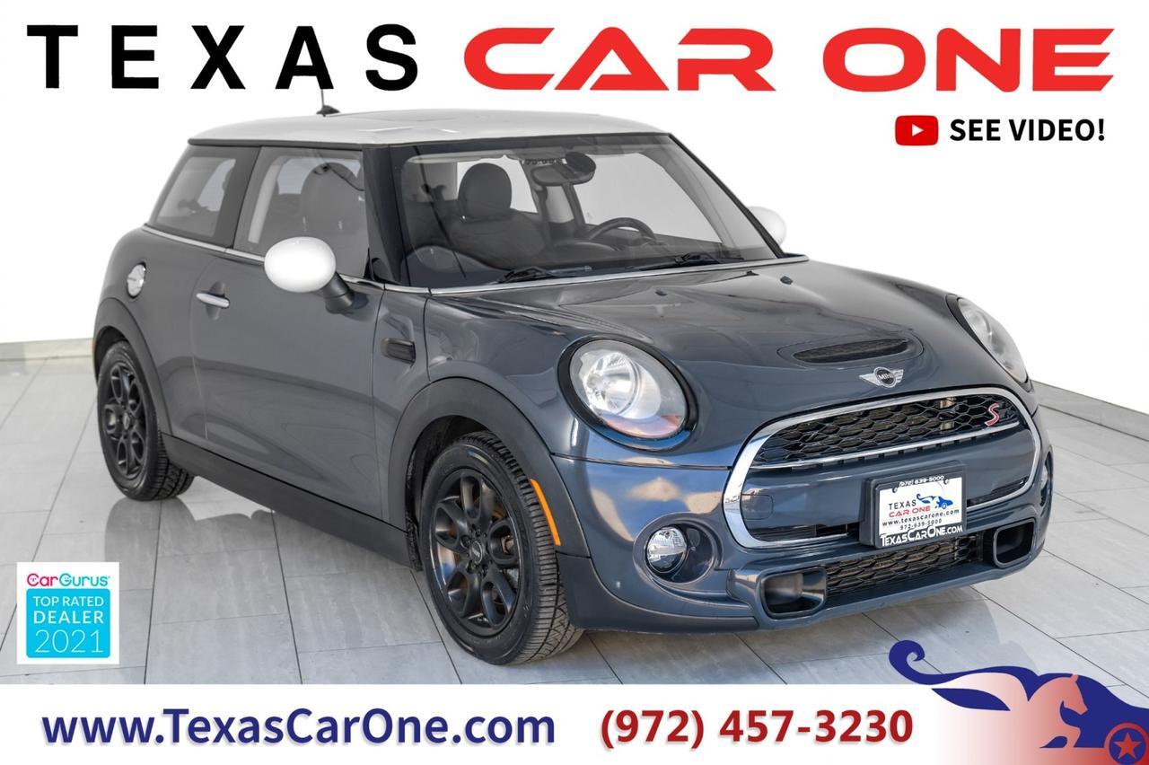 2015 MINI Cooper S AUTOMATIC PANORAMA LEATHER SEATS KEYLESS START BLUETOOTH CRUISE CONTROL ALLOY WHEELS