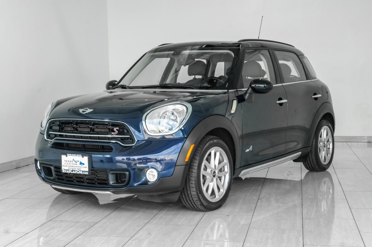 2015 MINI Countryman S AWD PANORAMA LEATHER HEATED SEATS PUSH BUTTON START BLUETOOTH PADDLE SHIFTERS Carrollton TX