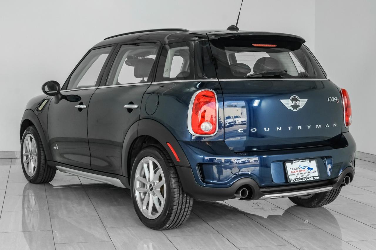 2015 MINI Countryman S AWD PANORAMA LEATHER HEATED SEATS PUSH BUTTON START BLUETOOTH PADDLE SHIFTERS Carrollton TX