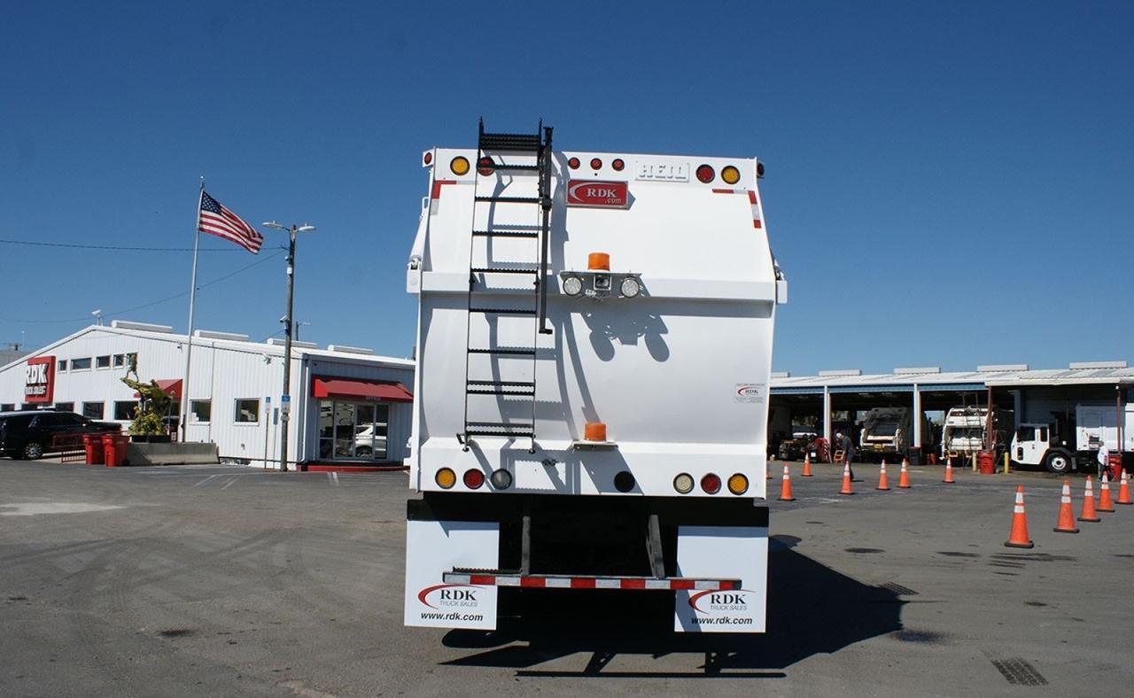 2015 Mack MRU613 44 Yard Heil Front Loader Garbage Truck Tampa FL