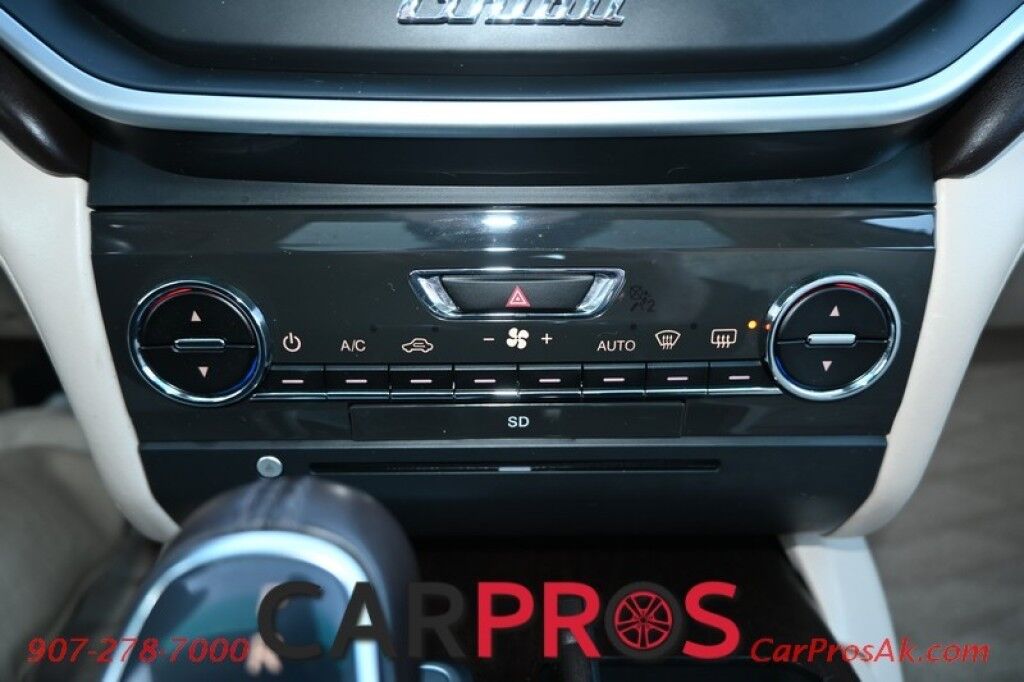 2015 Maserati Ghibli S Q4 - AWD - 3.0L Twin Turbo V6 - Power & Heated Leather Seats - Sunroof - Dual Zone Heat/AC - Remote Start - Navigation - Backup Camera - Bluetooth - Aluminum Wheels - 1-Owner Anchorage AK