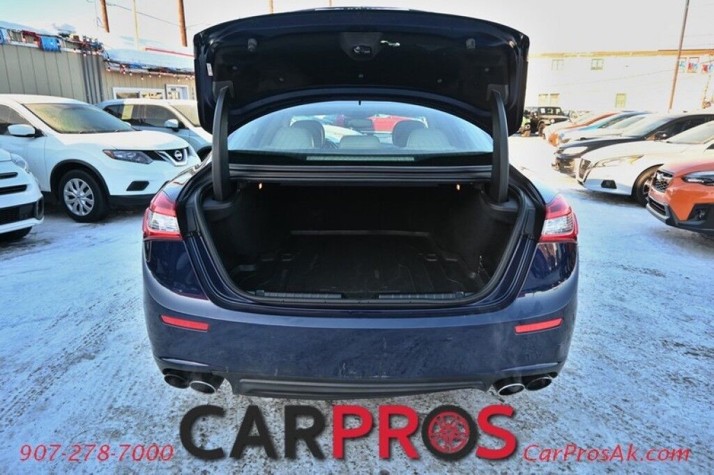 2015 Maserati Ghibli S Q4 - AWD - 3.0L Twin Turbo V6 - Power & Heated Leather Seats - Sunroof - Dual Zone Heat/AC - Remote Start - Navigation - Backup Camera - Bluetooth - Aluminum Wheels - 1-Owner Anchorage AK