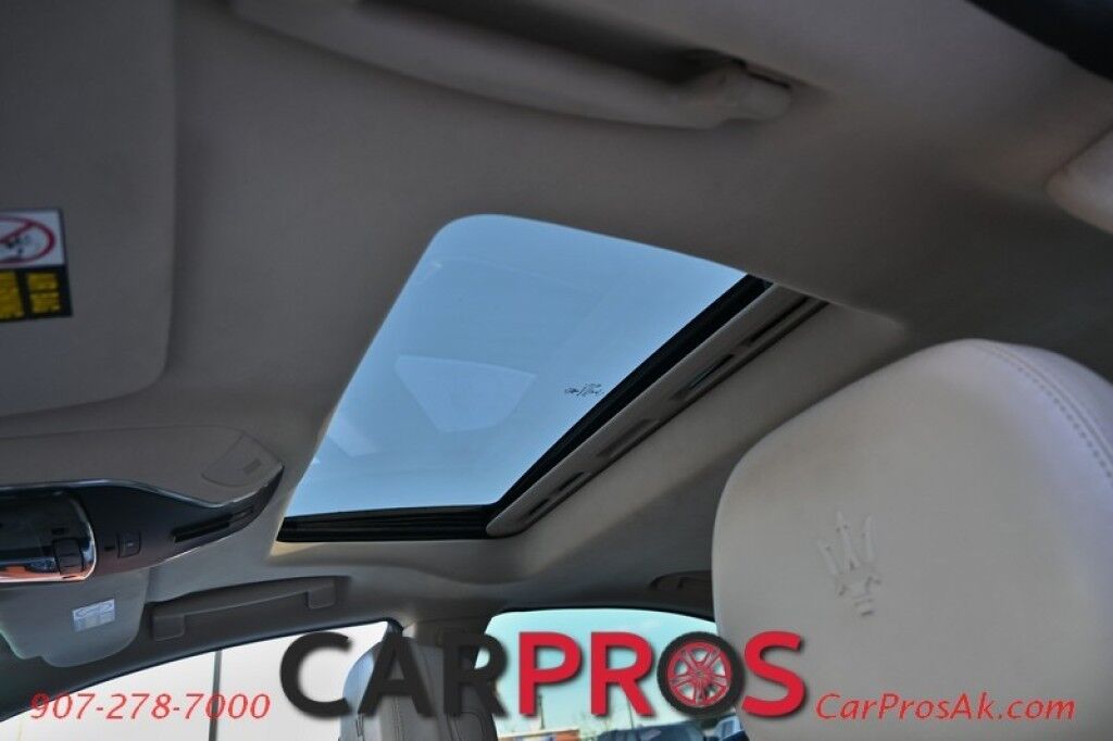 2015 Maserati Ghibli S Q4 - AWD - 3.0L Twin Turbo V6 - Power & Heated Leather Seats - Sunroof - Dual Zone Heat/AC - Remote Start - Navigation - Backup Camera - Bluetooth - Aluminum Wheels - 1-Owner Anchorage AK