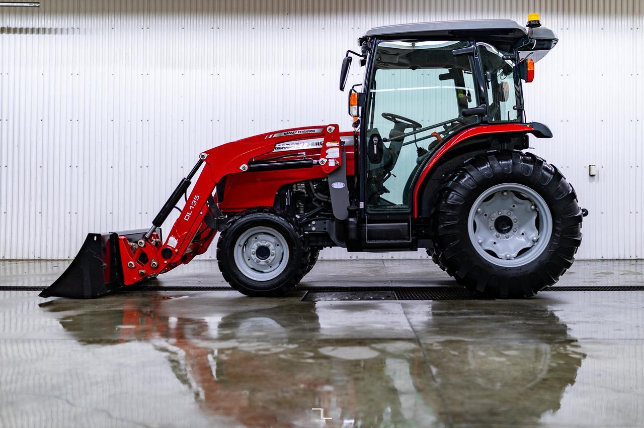 2015 Massey Ferguson 1758 4WD Tractor Loader Diesel Red Deer AB