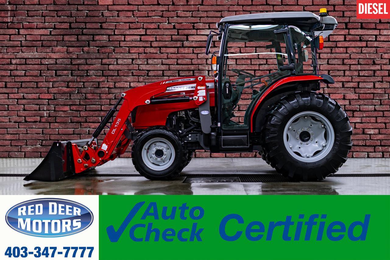 2015 Massey Ferguson 1758 4WD Tractor Loader Diesel