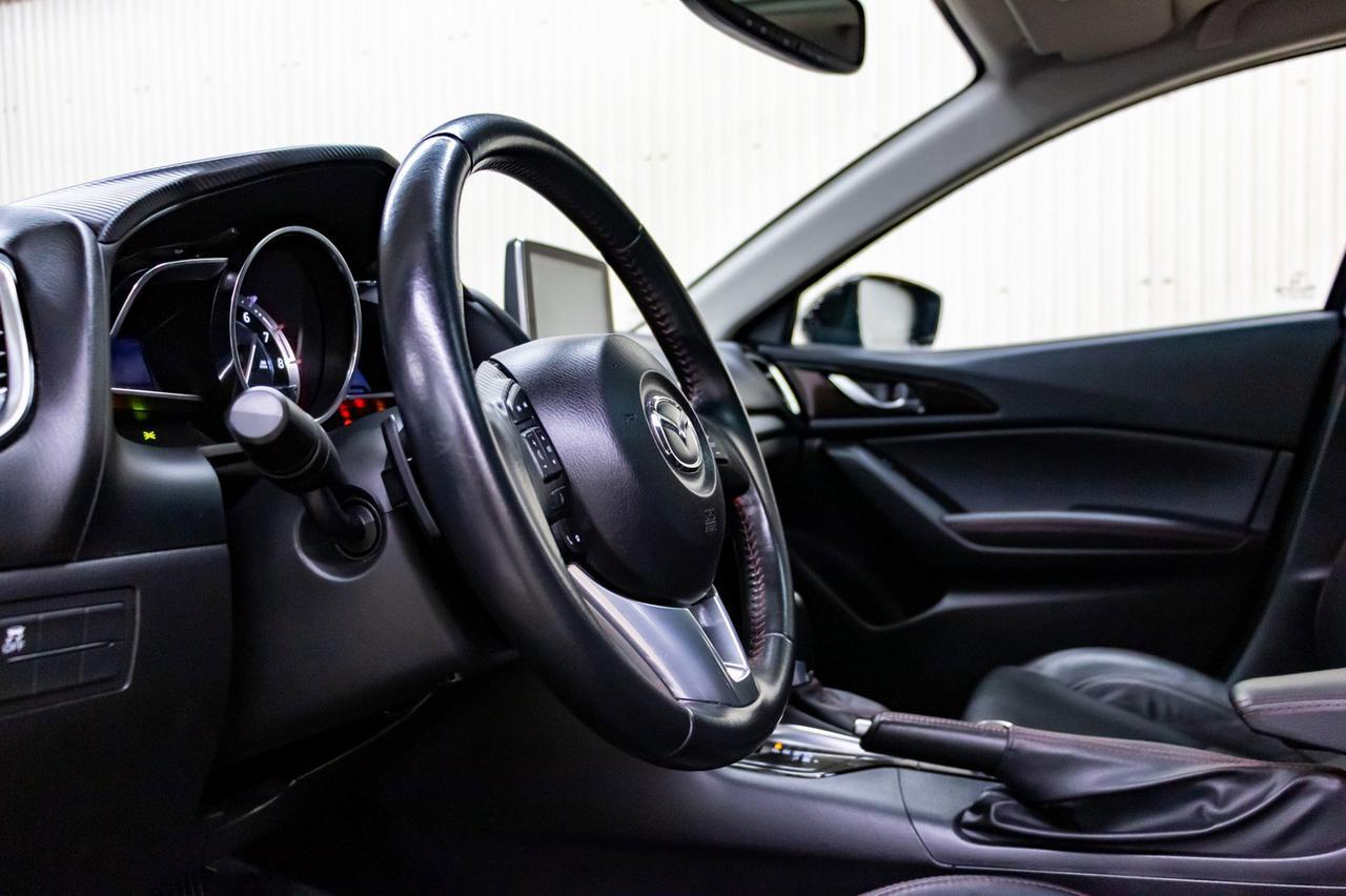 2015 Mazda 3 GT Hatchback Leather Roof Nav Red Deer AB