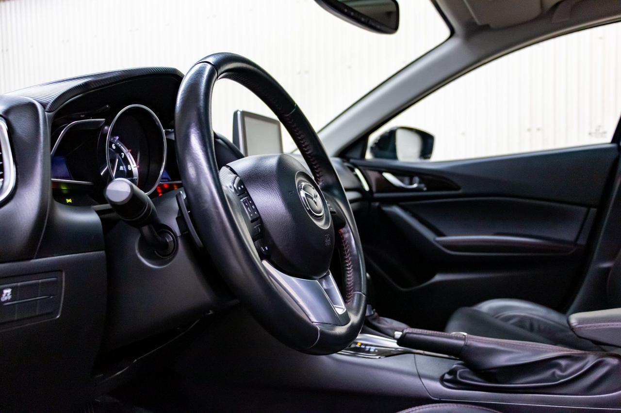 2015 Mazda 3 GT Hatchback Leather Roof Nav Red Deer AB