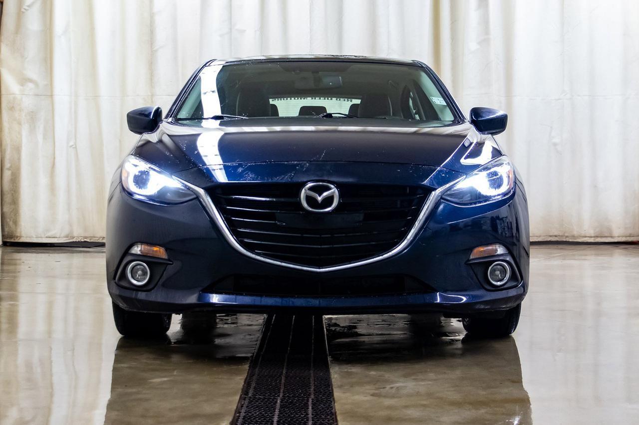 2015 Mazda 3 GT Hatchback Leather Roof Nav Red Deer AB