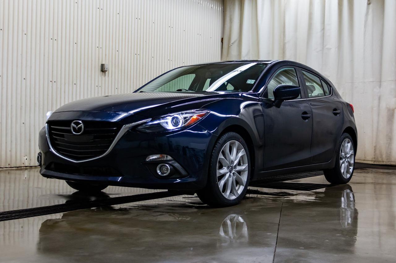 2015 Mazda 3 GT Hatchback Leather Roof Nav Red Deer AB
