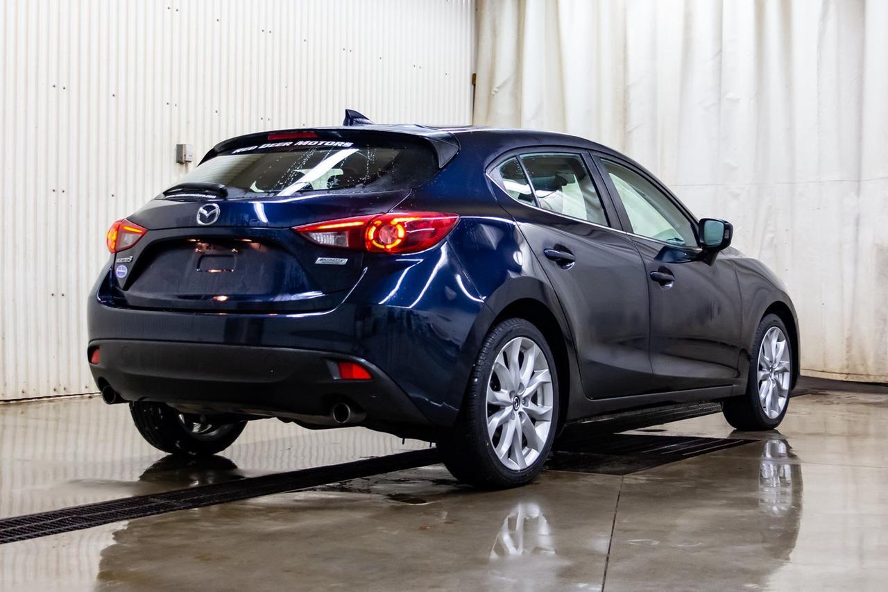 2015 Mazda 3 GT Hatchback Leather Roof Nav Red Deer AB