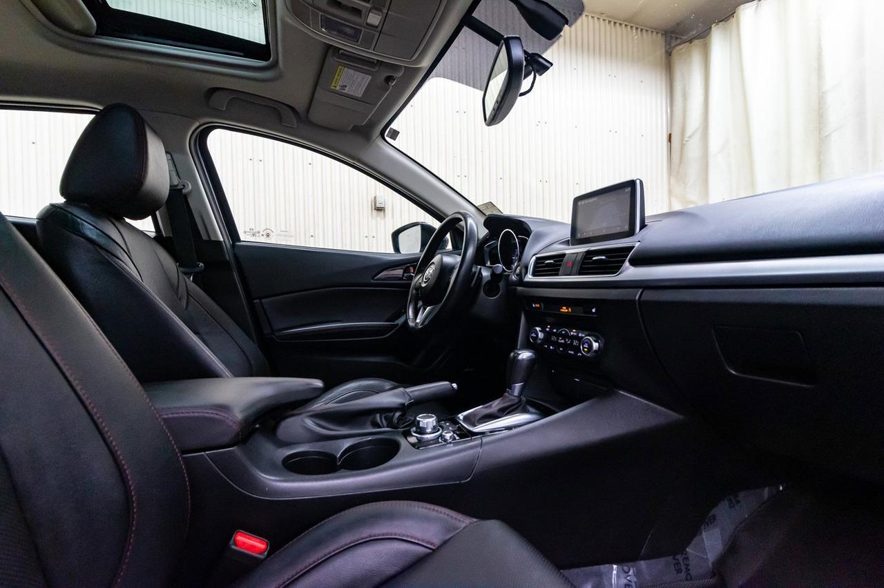 2015 Mazda 3 GT Hatchback Leather Roof Nav Red Deer AB