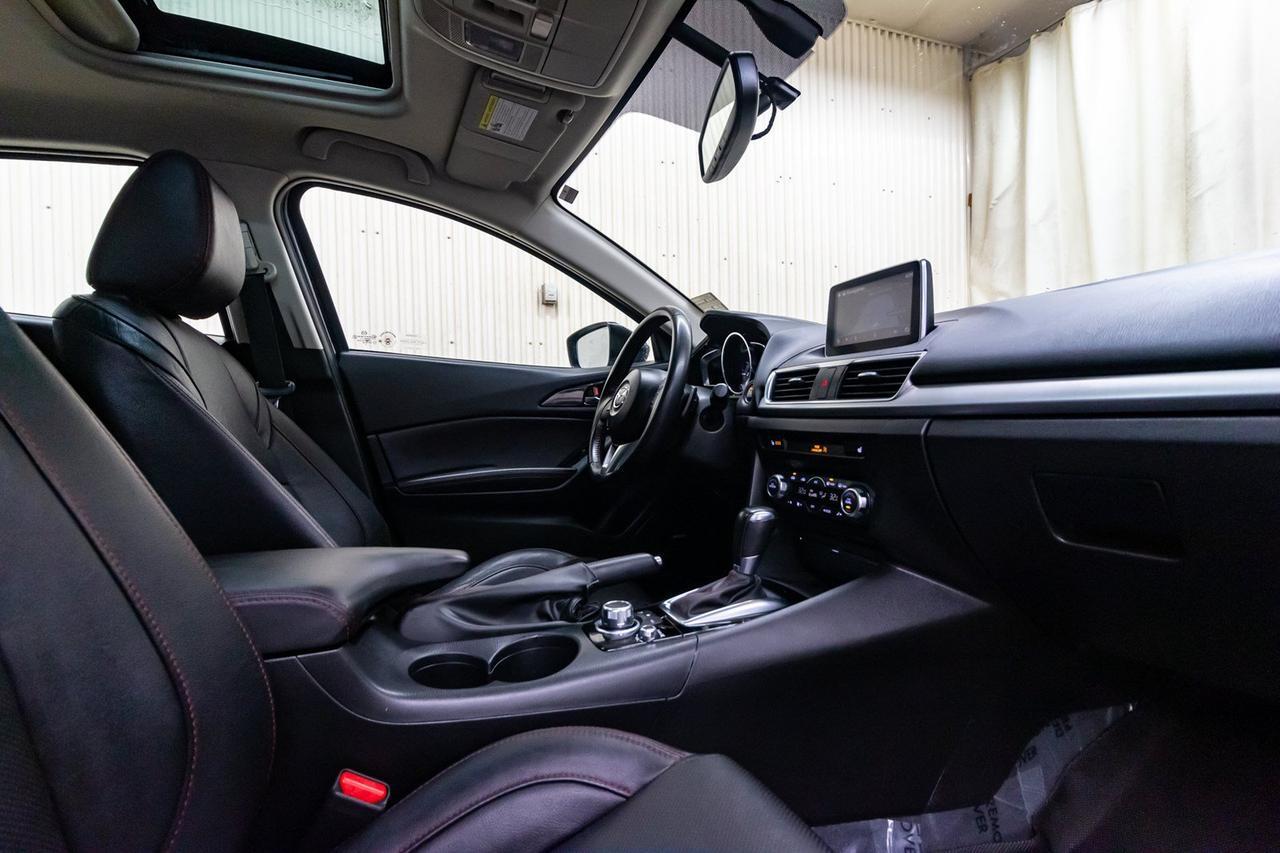 2015 Mazda 3 GT Hatchback Leather Roof Nav Red Deer AB
