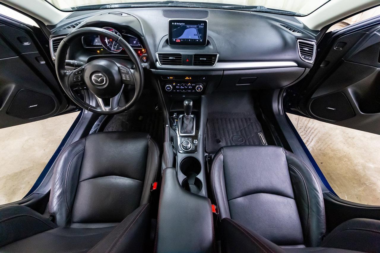 2015 Mazda 3 GT Hatchback Leather Roof Nav Red Deer AB