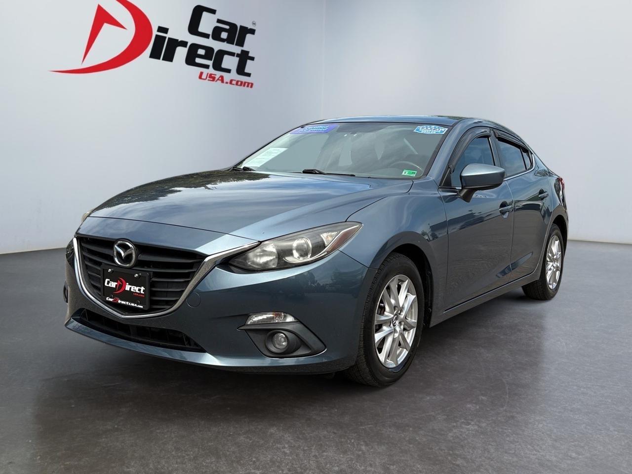2015 Mazda Mazda3 i Grand Touring, BACKUP CAMERA, HEATED SEATS, APPLE CARPLAY/ANDROID AUTO, SPOTIFY, SUNROOF, BLIND SPOT ALERT, TINTED WINDOWS, KEYLESS START, THIS CAR IS CLEAN AND READY FOR YOU! Virginia Beach VA