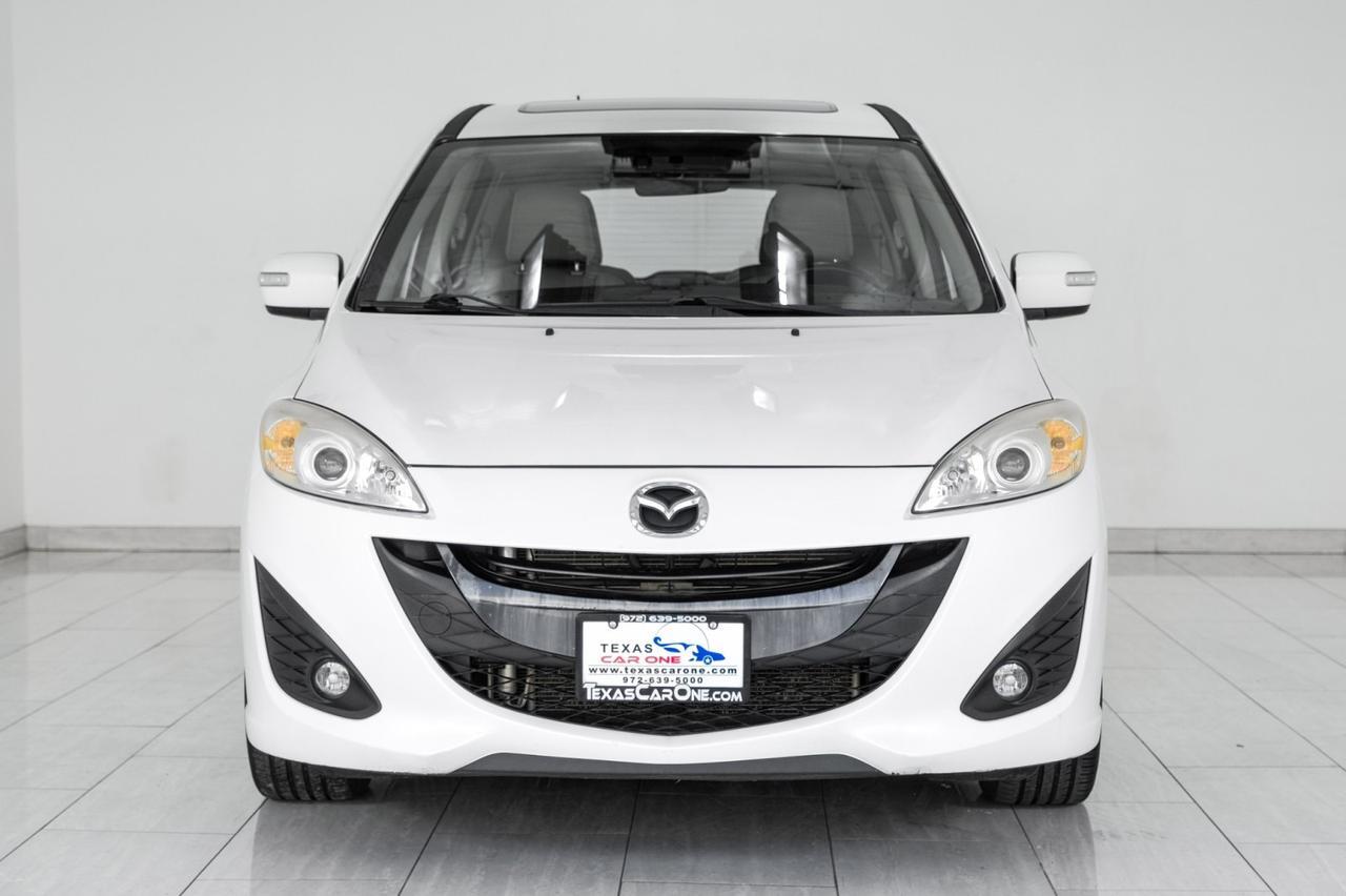 2015 Mazda Mazda5 GRAND TOURING SUNROOF LEATHER HEATED SEATS THIRD ROW SEAT CRUISE CONTROL ALLOY Carrollton TX