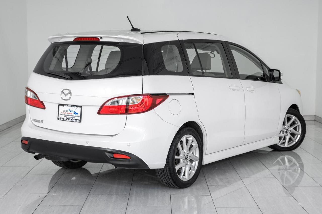 2015 Mazda Mazda5 GRAND TOURING SUNROOF LEATHER HEATED SEATS THIRD ROW SEAT CRUISE CONTROL ALLOY Carrollton TX