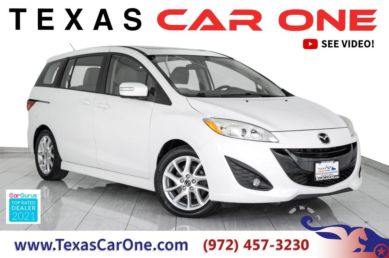 2015 Mazda Mazda5 GRAND TOURING SUNROOF LEATHER HEATED SEATS THIRD ROW SEAT CRUISE CONTROL ALLOY Carrollton TX