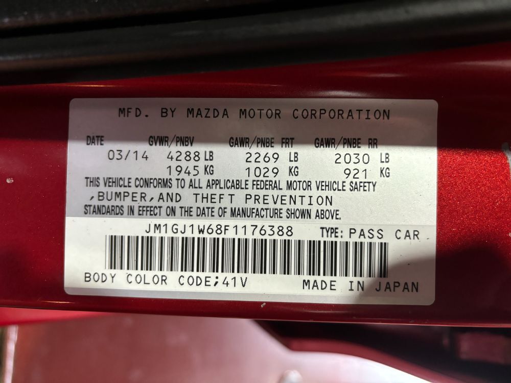 2015 Mazda Mazda6 i Grand Touring Franklin OH