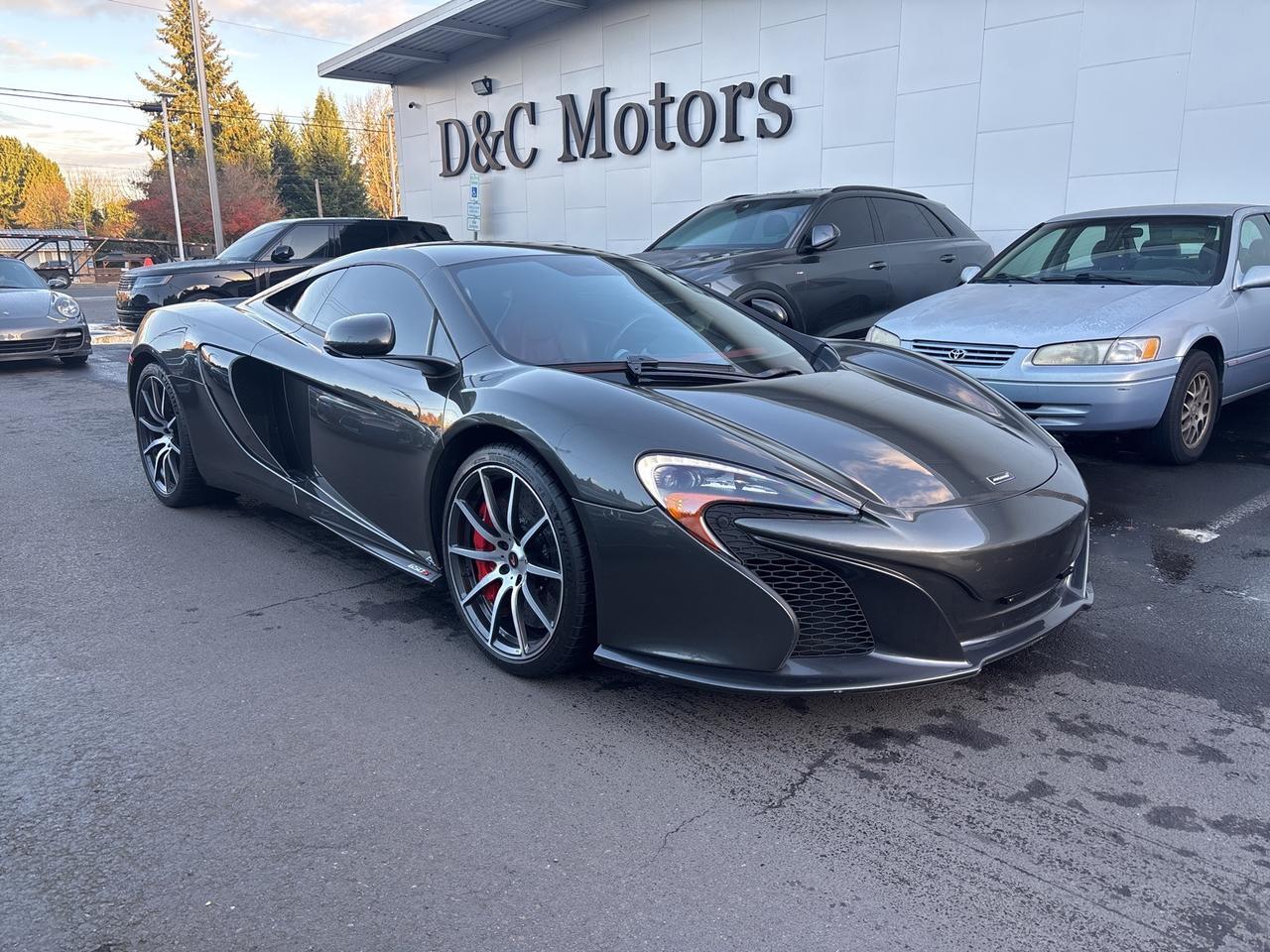 2015 McLaren 650S Base Full Leather Sport Exhaust