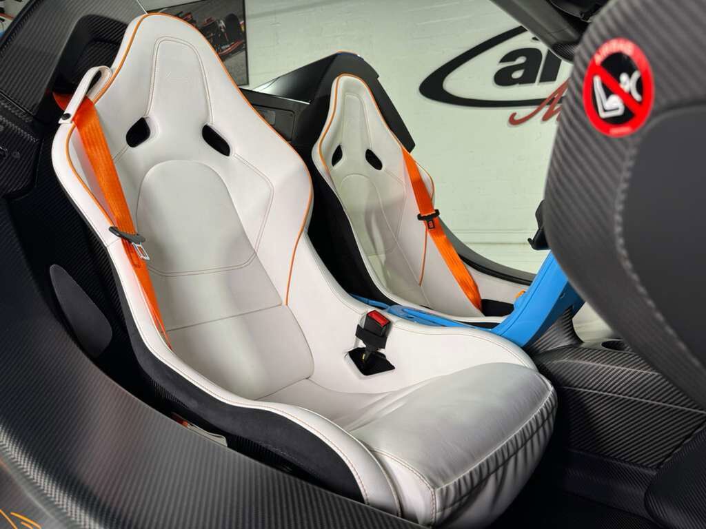 2015 McLaren P1 Lanzante Spider chassis #2/5,painted Gulf livery,interior in Gulf colors,Meridian DSP AND MORE!!! Fort Lauderdale FL