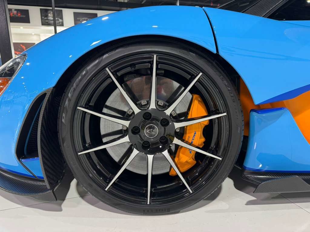 2015 McLaren P1 Lanzante Spider chassis #2/5,painted Gulf livery,interior in Gulf colors,Meridian DSP AND MORE!!! Fort Lauderdale FL
