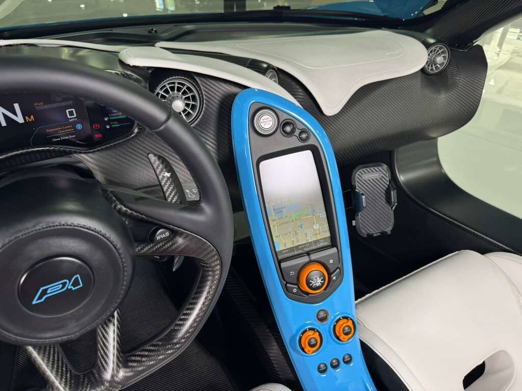 2015 McLaren P1 Lanzante Spider chassis #2/5,painted Gulf livery,interior in Gulf colors,Meridian DSP AND MORE!!! Fort Lauderdale FL