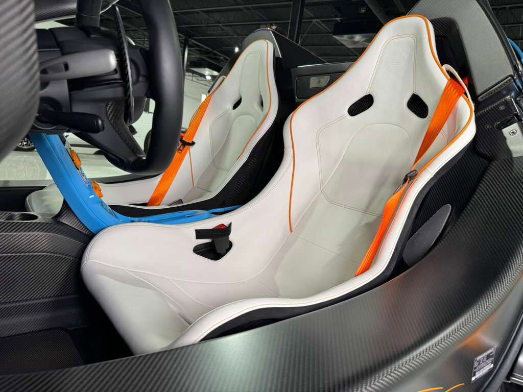 2015 McLaren P1 Lanzante Spider chassis #2/5,painted Gulf livery,interior in Gulf colors,Meridian DSP AND MORE!!! Fort Lauderdale FL