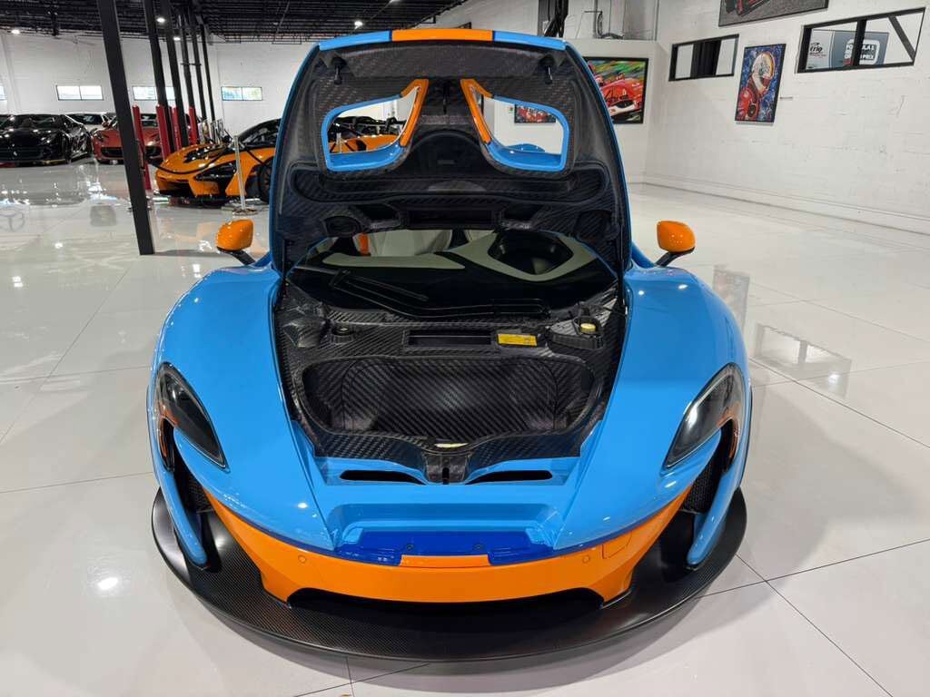 2015 McLaren P1 Lanzante Spider chassis #2/5,painted Gulf livery,interior in Gulf colors,Meridian DSP AND MORE!!! Fort Lauderdale FL