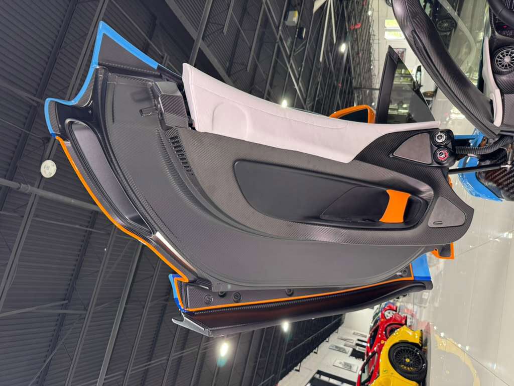 2015 McLaren P1 Lanzante Spider chassis #2/5,painted Gulf livery,interior in Gulf colors,Meridian DSP AND MORE!!! Fort Lauderdale FL