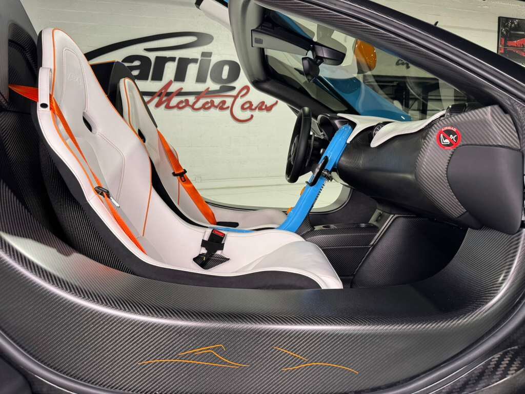 2015 McLaren P1 Lanzante Spider chassis #2/5,painted Gulf livery,interior in Gulf colors,Meridian DSP AND MORE!!! Fort Lauderdale FL