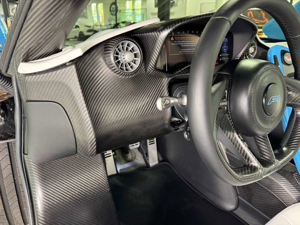 2015 McLaren P1 Lanzante Spider chassis #2/5,painted Gulf livery,interior in Gulf colors,Meridian DSP AND MORE!!! Fort Lauderdale FL