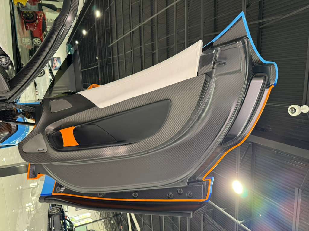 2015 McLaren P1 Lanzante Spider chassis #2/5,painted Gulf livery,interior in Gulf colors,Meridian DSP AND MORE!!! Fort Lauderdale FL