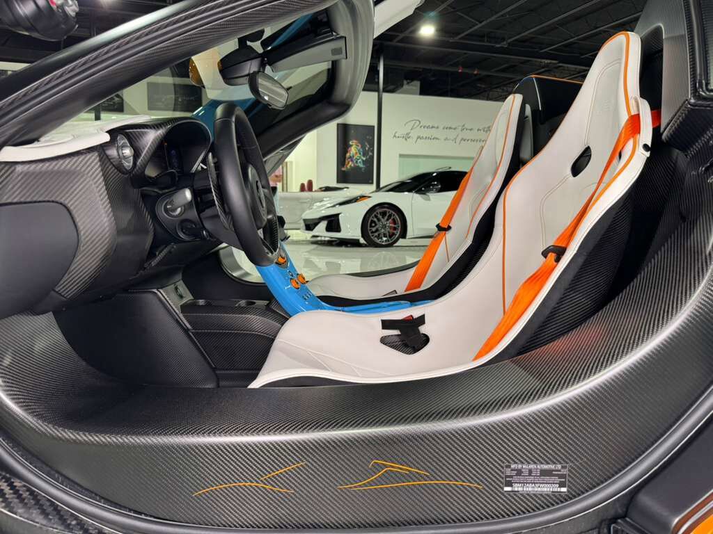 2015 McLaren P1 Lanzante Spider chassis #2/5,painted Gulf livery,interior in Gulf colors,Meridian DSP AND MORE!!! Fort Lauderdale FL