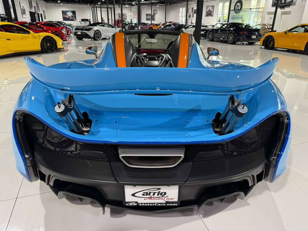 2015 McLaren P1 Lanzante Spider chassis #2/5,painted Gulf livery,interior in Gulf colors,Meridian DSP AND MORE!!! Fort Lauderdale FL