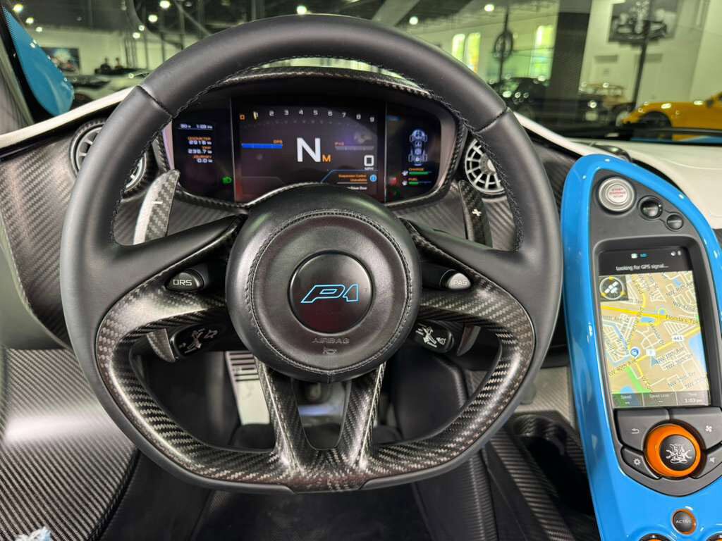 2015 McLaren P1 Lanzante Spider chassis #2/5,painted Gulf livery,interior in Gulf colors,Meridian DSP AND MORE!!! Fort Lauderdale FL
