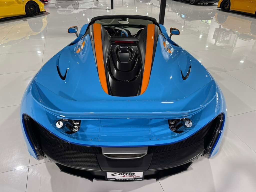2015 McLaren P1 Lanzante Spider chassis #2/5,painted Gulf livery,interior in Gulf colors,Meridian DSP AND MORE!!! Fort Lauderdale FL