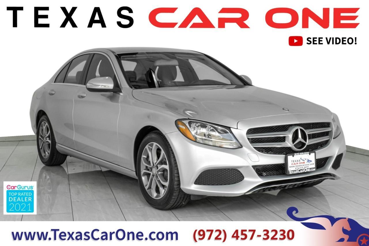 2015 Mercedes-Benz C 300 SPORT BLIND SPOT ASSIST LEATHER SEATS REAR CAMERA KEYLESS START BLUETOOTH