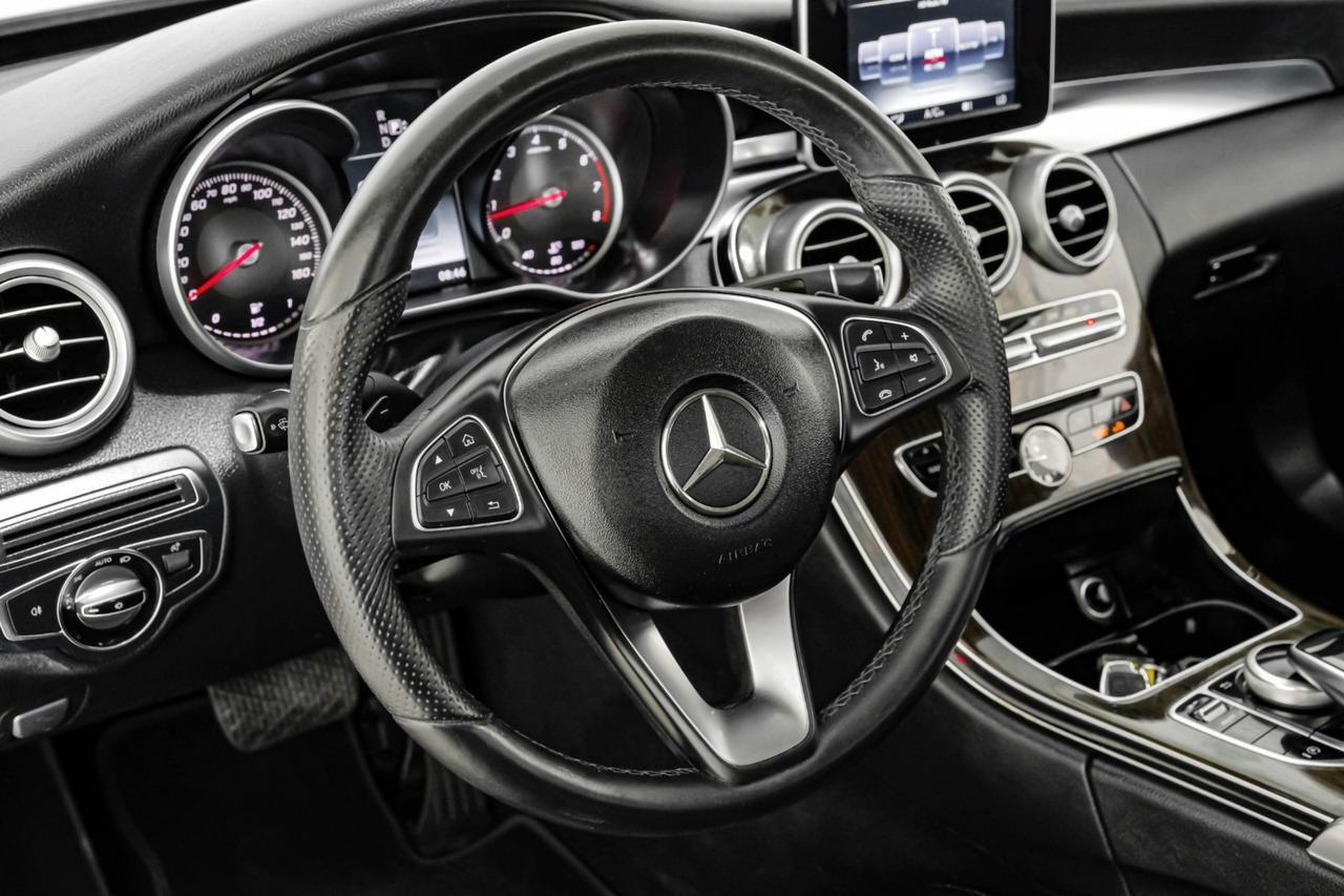 2015 Mercedes-Benz C 300 SPORT BLIND SPOT ASSIST LEATHER SEATS REAR CAMERA KEYLESS START BLUETOOTH Carrollton TX