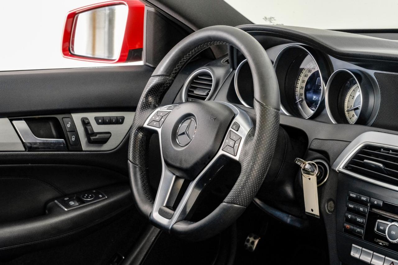 2015 Mercedes-Benz C 350 Coupe SPORT NAVIGATION PANORAMA LEATHER HEATED SEATS REAR CAMERA HARMAN KARDON SOUND Carrollton TX