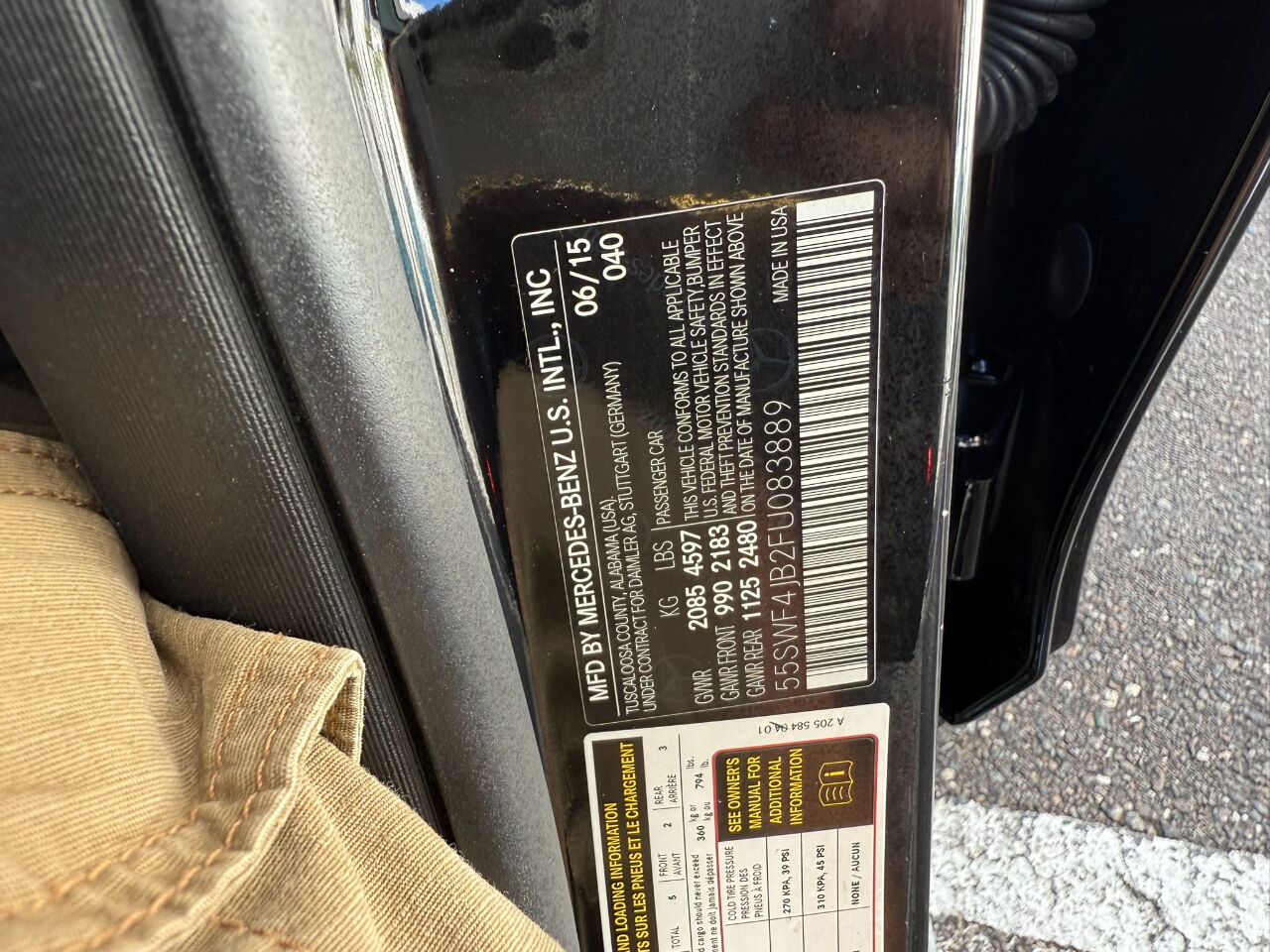 2015 Mercedes-Benz C-Class 4dr Sdn C 300 RWD Jacksonville FL