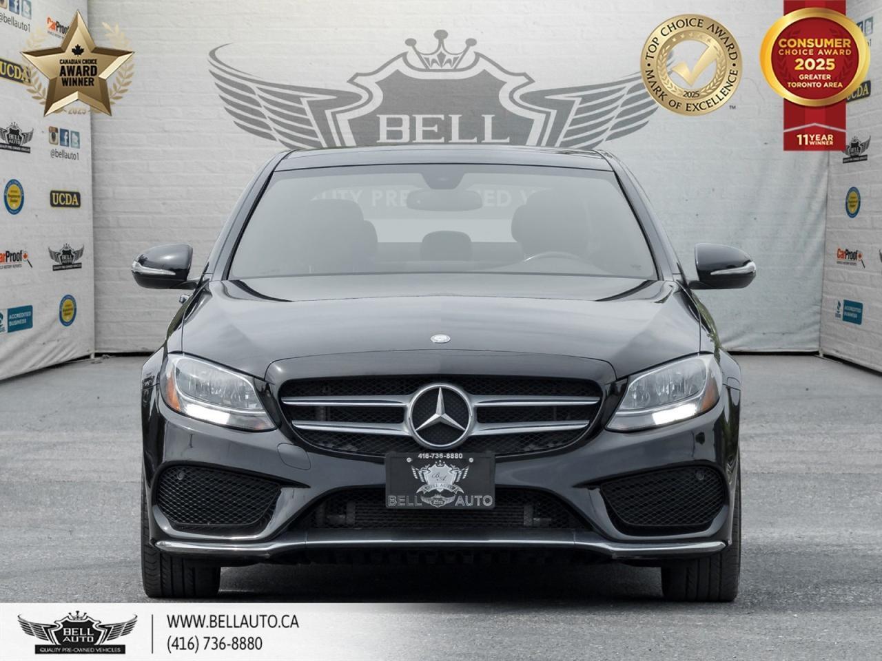 2015 Mercedes-Benz C-Class C 300 | AMG PKG | PANO | NAVI | B.CAM | BLACK ON BLACK | WOODTRIM Toronto ON