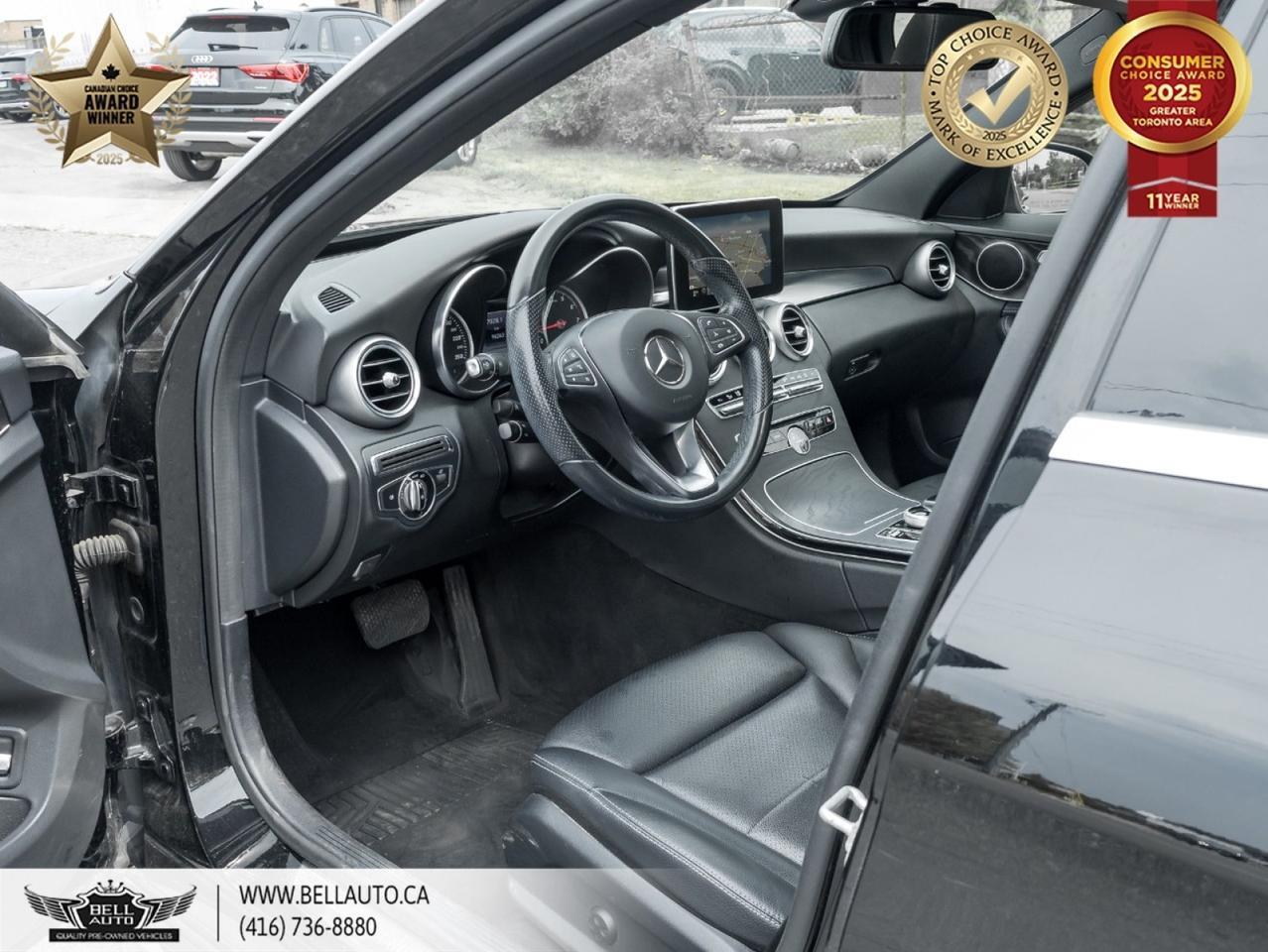 2015 Mercedes-Benz C-Class C 300 | AMG PKG | PANO | NAVI | B.CAM | BLACK ON BLACK | WOODTRIM Toronto ON