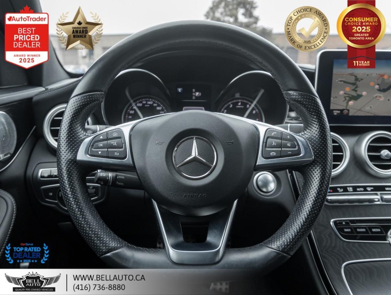 2015 Mercedes-Benz C-Class C 400 HUD BURMESTER INTELDRIVE B.CAM NOACCIDENT Toronto ON