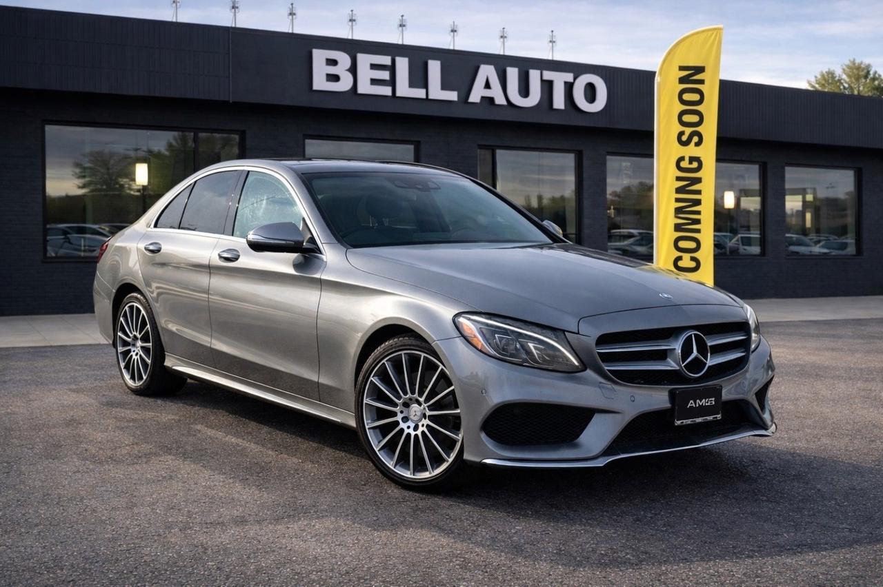 2015 Mercedes-Benz C-Class C 400 HUD BURMESTER INTELDRIVE B.CAM NOACCIDENT