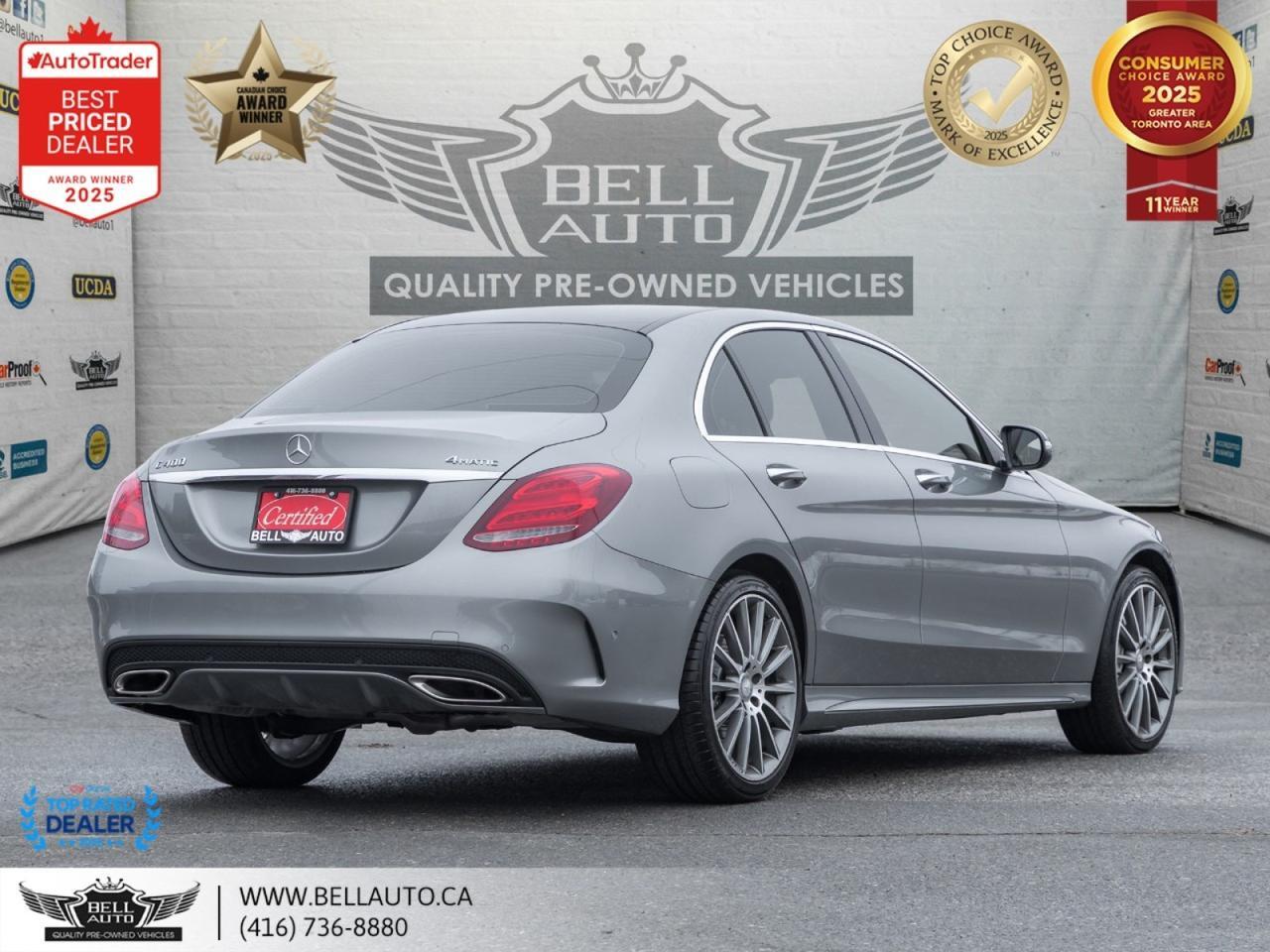 2015 Mercedes-Benz C-Class C 400 HUD BURMESTER INTELDRIVE B.CAM NOACCIDENT Toronto ON