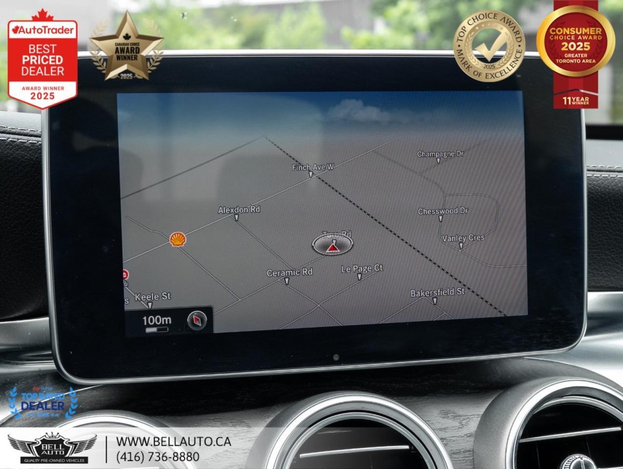 2015 Mercedes-Benz C-Class C400 | AMGPKG | NAVI | B.CAM | PANO | BRMSTR | LOWKMS | NOACCIDENT Toronto ON