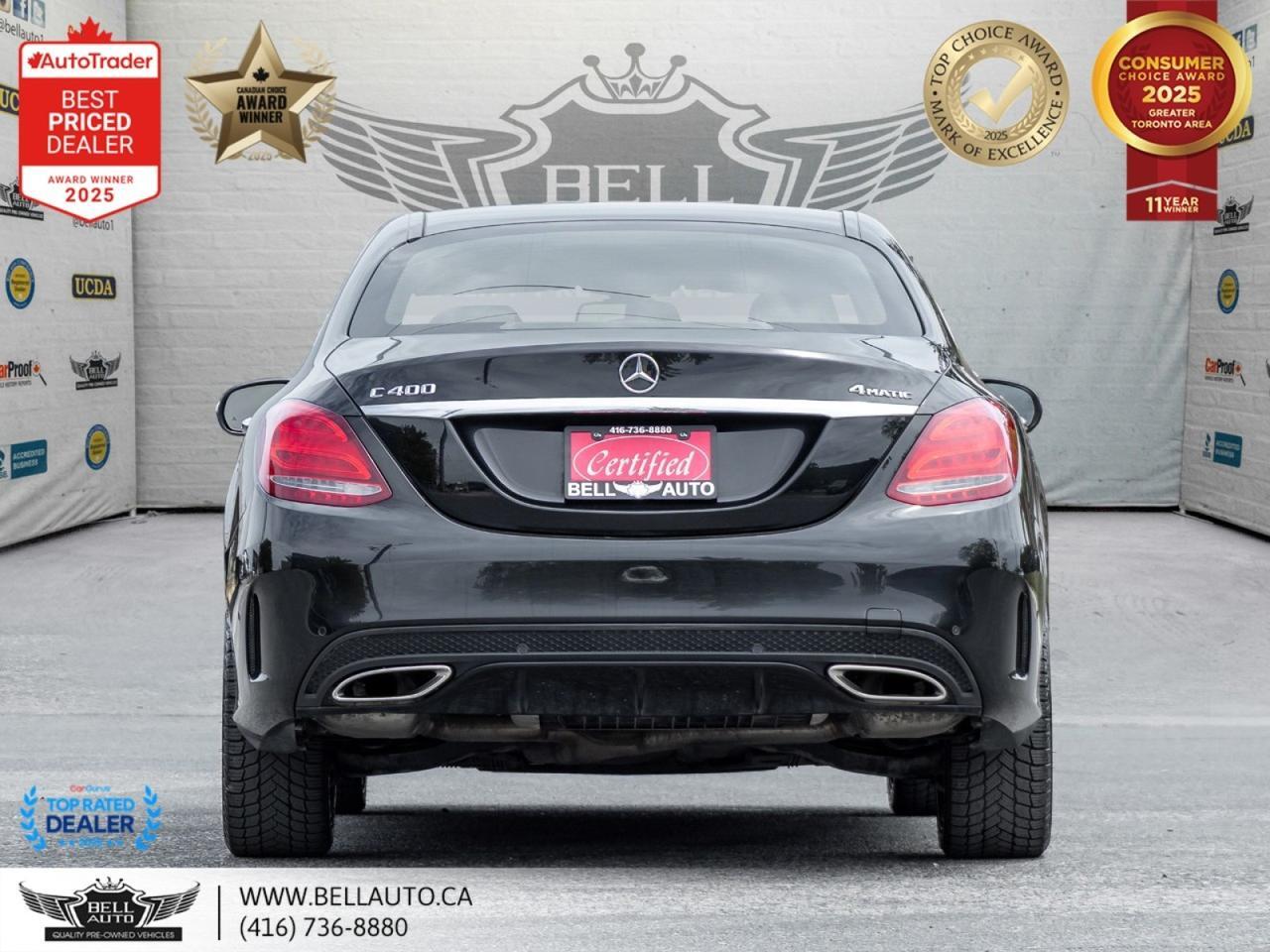 2015 Mercedes-Benz C-Class C400 | AMGPKG | NAVI | B.CAM | PANO | BRMSTR | LOWKMS | NOACCIDENT Toronto ON