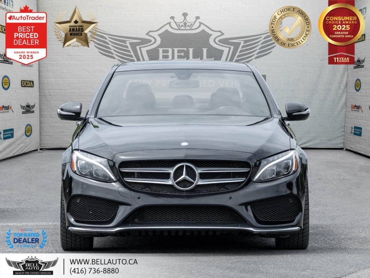 2015 Mercedes-Benz C-Class C400 | AMGPKG | NAVI | B.CAM | PANO | BRMSTR | LOWKMS | NOACCIDENT Toronto ON