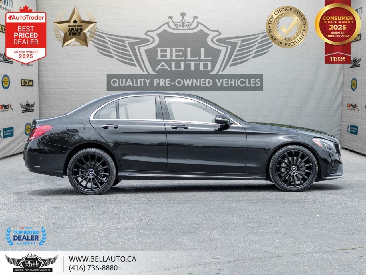 2015 Mercedes-Benz C-Class C400 | AMGPKG | NAVI | B.CAM | PANO | BRMSTR | LOWKMS | NOACCIDENT Toronto ON
