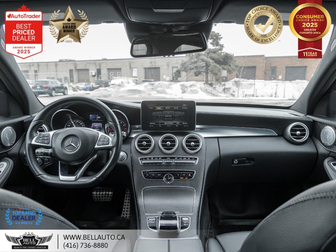 2015 Mercedes-Benz C-Class C400 | AMGPKG | NAVI | B.CAM | PANO | BRMSTR | NOACCIDENT Toronto ON